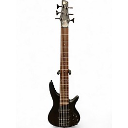 Used Ibanez SR306 6 String Black Electric Bass Guitar