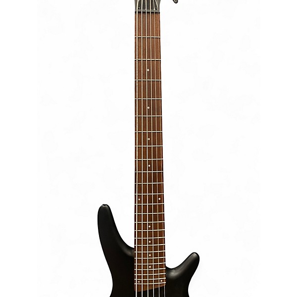 Used Ibanez SR306 6 String Black Electric Bass Guitar