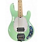 Used Sterling by Music Man Sub 4 Surf Green Electric Bass Guitar