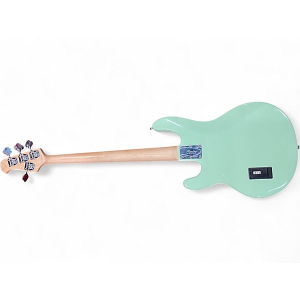 Used Sterling by Music Man Sub 4 Surf Green Electric Bass Guitar