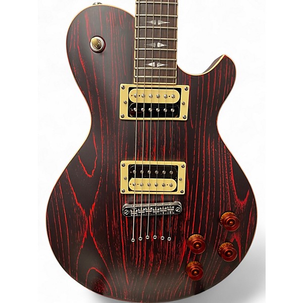 Used Michael Kelly PATRIOT DECREE Red Solid Body Electric Guitar