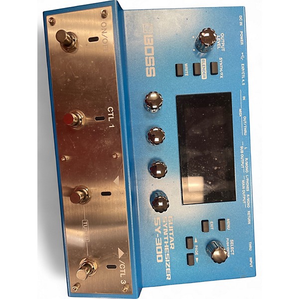 Used BOSS SY300 Guitar Synthesizer Effect Pedal