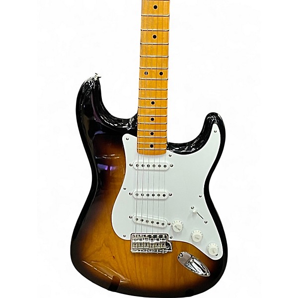 Used Fender 70TH ANNIVERSARY 1954 2 Tone Sunburst Solid Body Electric Guitar