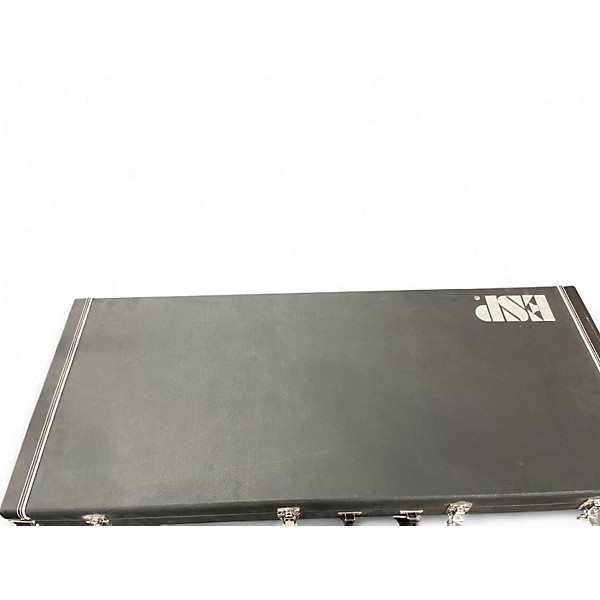 Used 2022 ESP Kirk Hammett Signature KH-V Metallic Gold Sparkle Solid Body Electric Guitar