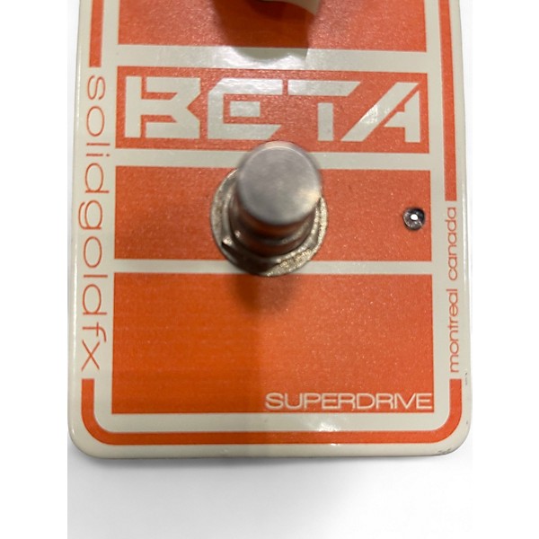 Used SolidGoldFX beta superdrive Effect Pedal