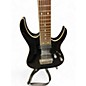 Used Ibanez RGA7 Black Solid Body Electric Guitar