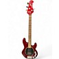 Used 2006 Ernie Ball Music Man 30TH ANNIVERSARY STINGRAY Crimson Red  Electric Bass Guitar thumbnail