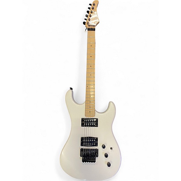 Used Kramer Pacer Vintage Reissue Pearl White Solid Body