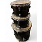 Used Ludwig 4 Piece BackBeat Elite Midnight Grain Drum Kit