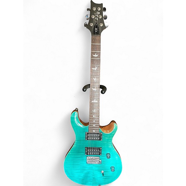 Used PRS SE CE24 Green Solid Body Electric Guitar