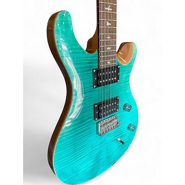 Used PRS SE CE24 Green Solid Body Electric Guitar