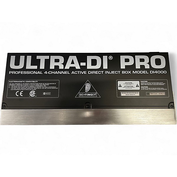 Used Behringer DI-4000 Direct Box