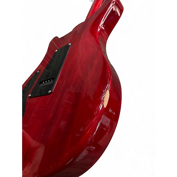 Used PRS SE Custom 24 Quilter red maple Solid Body Electric Guitar