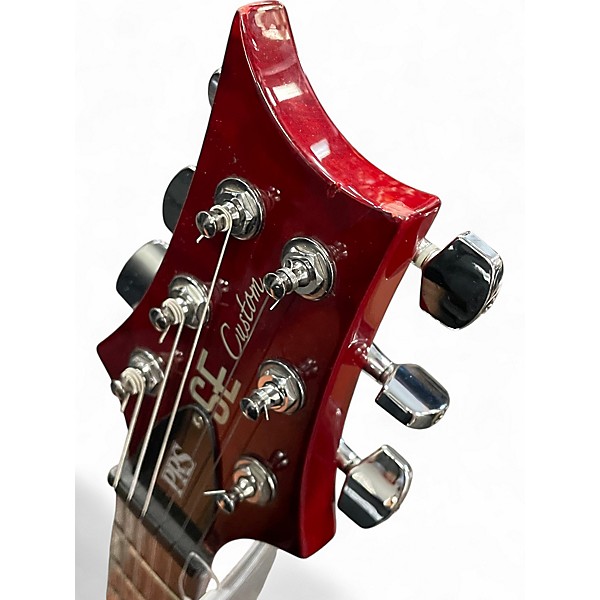 Used PRS SE Custom 24 Quilter red maple Solid Body Electric Guitar