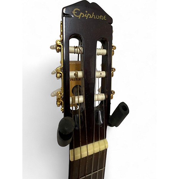 Used Epiphone CHET ATKINS Natural Classical Acoustic Electric Guitar