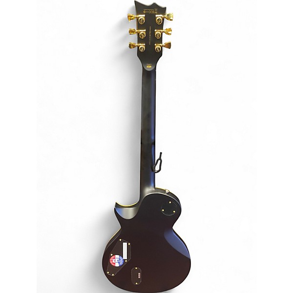 Used ESP LTD EC1000 Deluxe Satin Black Solid Body Electric Guitar