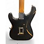 Used Fender 2018 MIM RAODWORN STRATOCASTER WITH PICKUP UPGRADE Black Solid Body Electric Guitar
