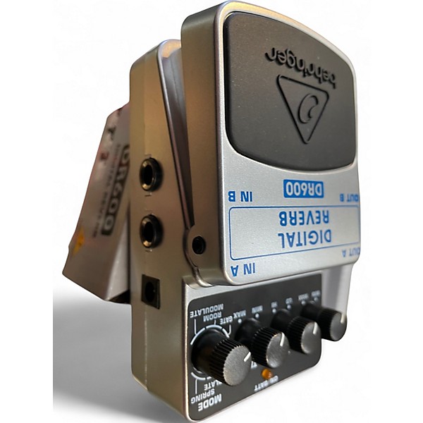 Used Behringer DR600 Digital Stereo Reverb Effect Pedal