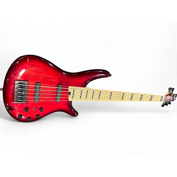 Used Ibanez anb205 red Electric Bass Guitar