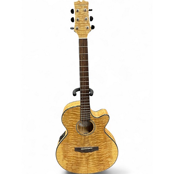 Used Mitchell MX400 Natural Acoustic Electric Guitar