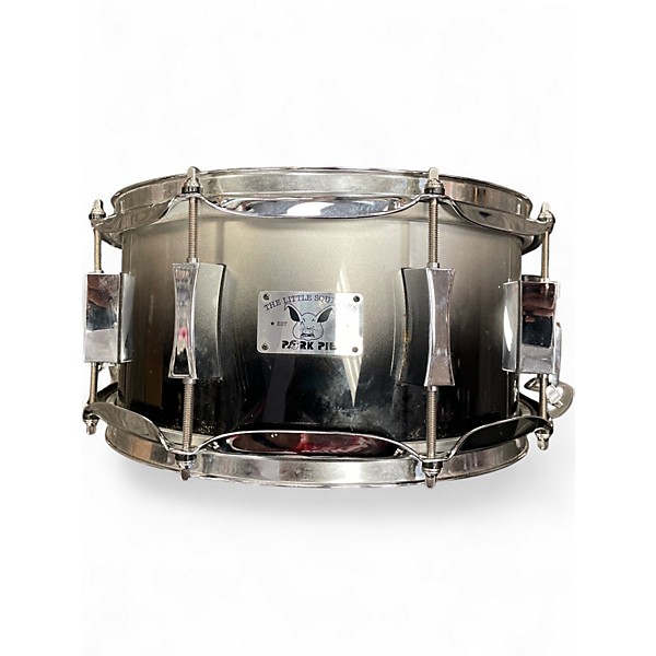 Used Pork Pie 5X12 Little Squealer Snare Silverburst Drum