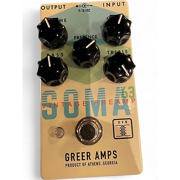 Used Greer Amplification SOMA Effect Pedal