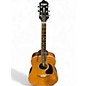 Used 2011 Epiphone DR-500M Natural Acoustic Guitar thumbnail
