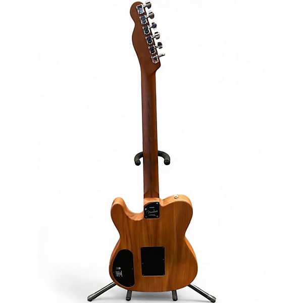 Used Fender American Acoustasonic Telecaster Black Acoustic Electric Guitar