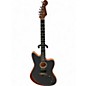 Used Fender acoustasic jazzmaster Green Acoustic Electric Guitar thumbnail