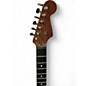 Used Fender acoustasic jazzmaster Green Acoustic Electric Guitar
