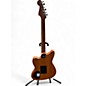 Used Fender acoustasic jazzmaster Green Acoustic Electric Guitar