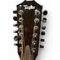 Used Taylor 250CE BLK DLX Black 12 String Acoustic Electric Guitar