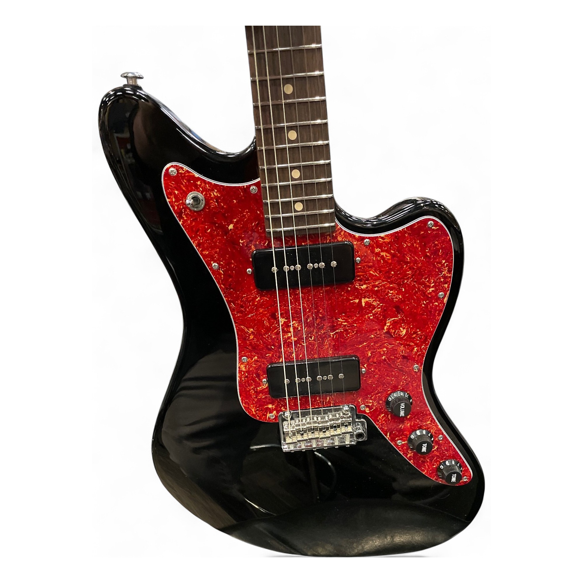 Suhr Classic JM Tremolo S90 Electric Guitar - Black | Sweetwater
