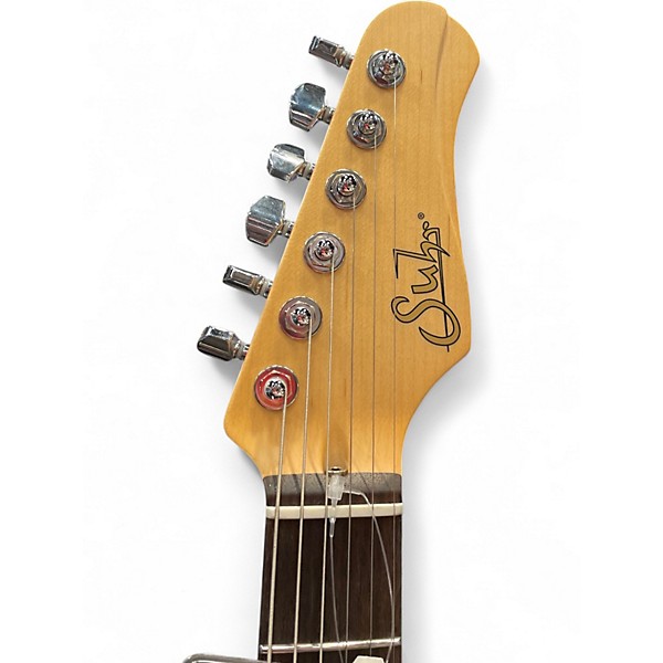 Used Suhr CLASSIC JM Black Solid Body Electric Guitar