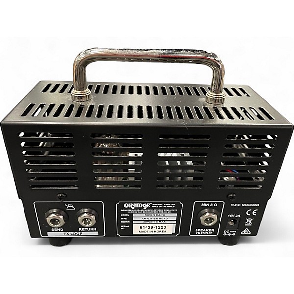 Used Orange Amplifiers Micro Dark 20W Tube Guitar Amp Head