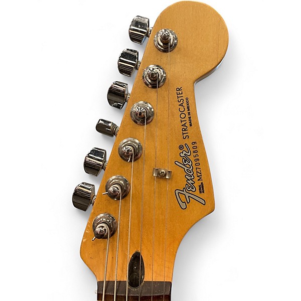 Used 2007 Fender STANDARD STRATOCASTER Brown Sunburst Solid Body Electric Guitar