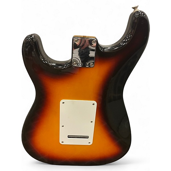 Used 2007 Fender STANDARD STRATOCASTER Brown Sunburst Solid Body Electric Guitar