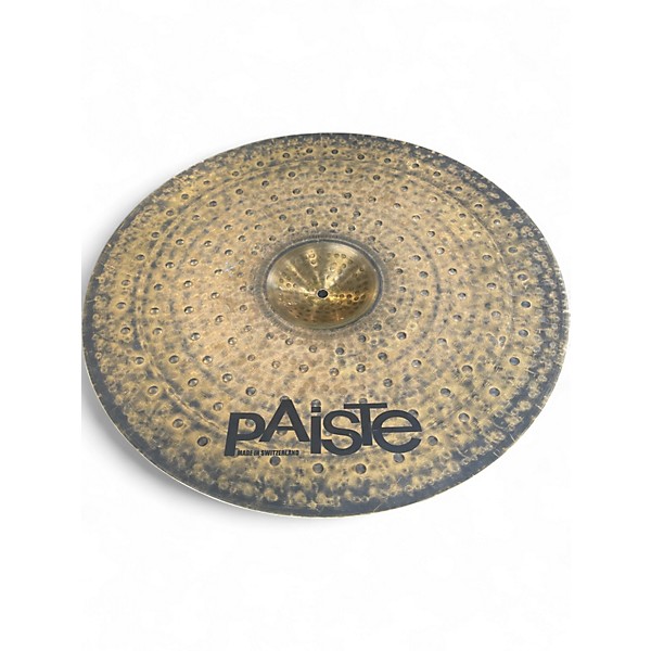 Used Paiste 21in Signature Dark Energy Ride Mark II Cymbal