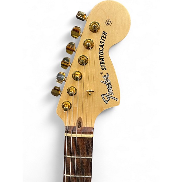 Used Fender American Standard Stratocaster Blue Solid Body Electric Guitar