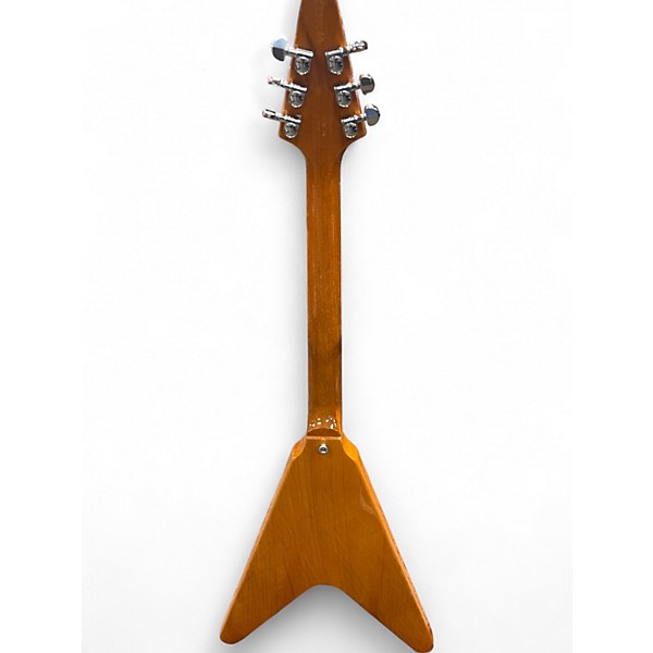 Used Gibson '70S FLYING V Antique Natural Solid Body Electric Guitar