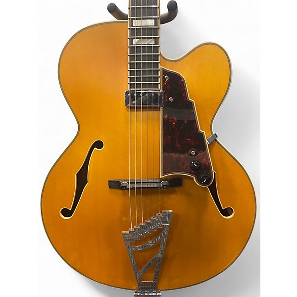 Used D'Angelico DAPEXL-1 Honey Blonde Hollow Body Electric Guitar