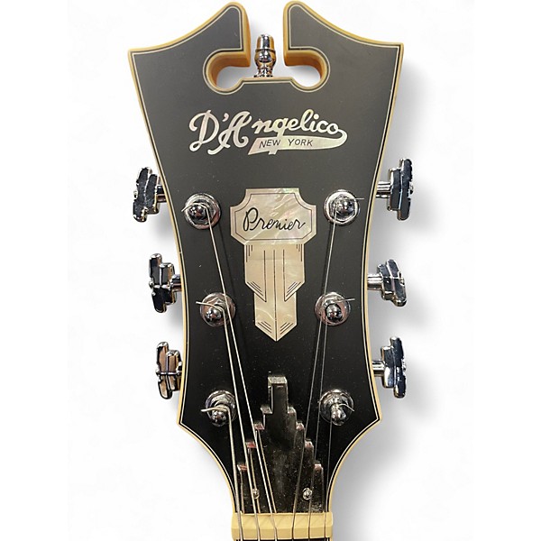 Used D'Angelico DAPEXL-1 Honey Blonde Hollow Body Electric Guitar