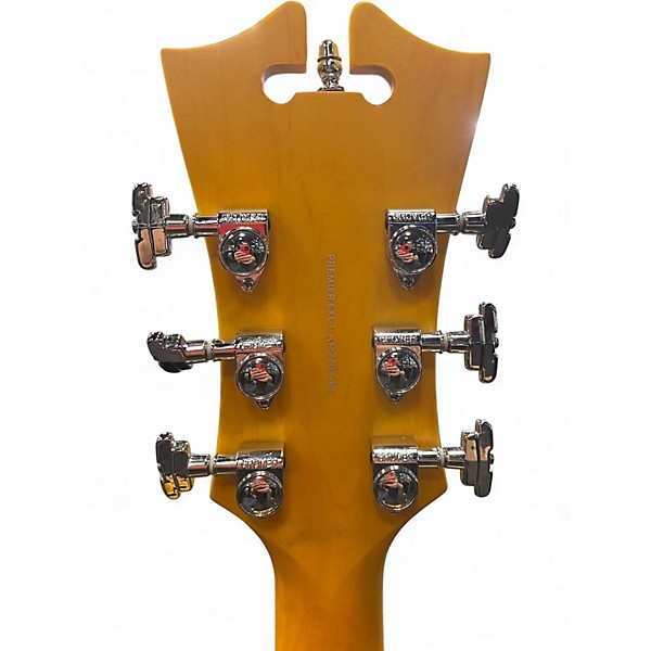 Used D'Angelico DAPEXL-1 Honey Blonde Hollow Body Electric Guitar