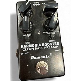 Used Demonfx harmonic booster Bass Effect Pedal