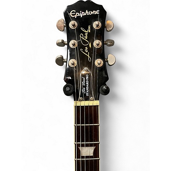 Used Epiphone Les Paul Standard Pro Vintage Sunburst Solid Body Electric Guitar