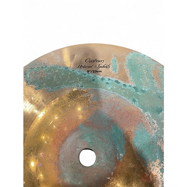 Used Zildjian 9in K Custom Hybrid Splash Cymbal
