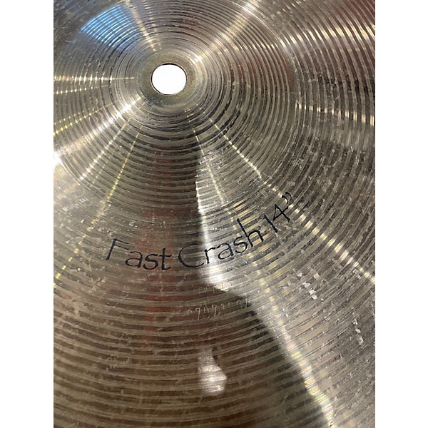 Used Paiste 14in fast crash Cymbal