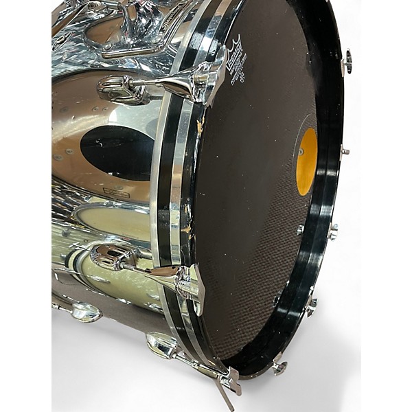 Vintage 1970s Slingerland 4 Piece New Rock Kit Chrome CHROME Drum Kit