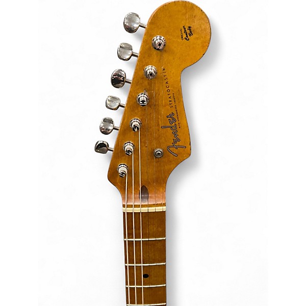 Used Fender LTD 56 STRATOCASTER RELIC CUSTOM SHOP Aztec Gold Solid Body Electric Guitar