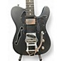 Used 2024 James Trussart Deluxe Steelcaster W/ B16 Bigsby black/perforated Hollow Body Electric Guitar